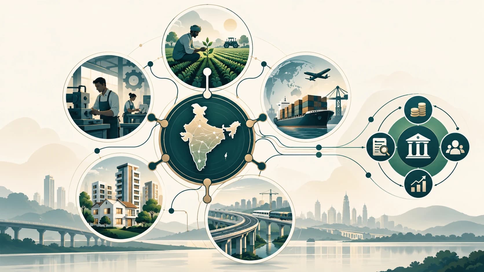 India's specialised finance ecosystem connecting NBFCs with rural, MSME, export, housing and infrastructure development.